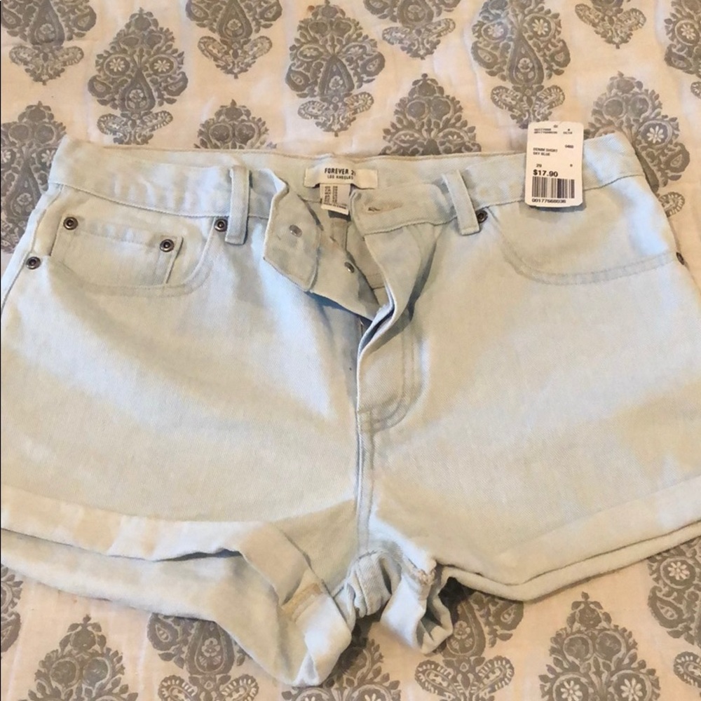 Brand New with Tags Forever21 Denim Shorts